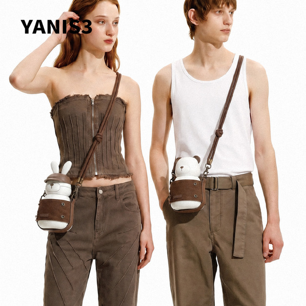 【YANIS3 雅尼斯】可可丹寧保溫杯820ml-棕 【YANIS3 雅尼斯】可可丹寧保溫杯820ml-棕