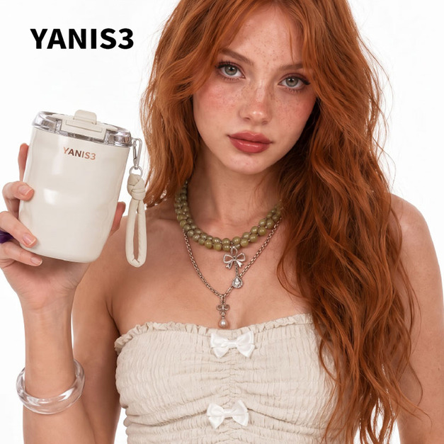 【YANIS3 雅尼斯】奶咖雙飲保溫杯320ml-象牙白 【YANIS3 雅尼斯】奶咖雙飲保溫杯320ml-象牙白