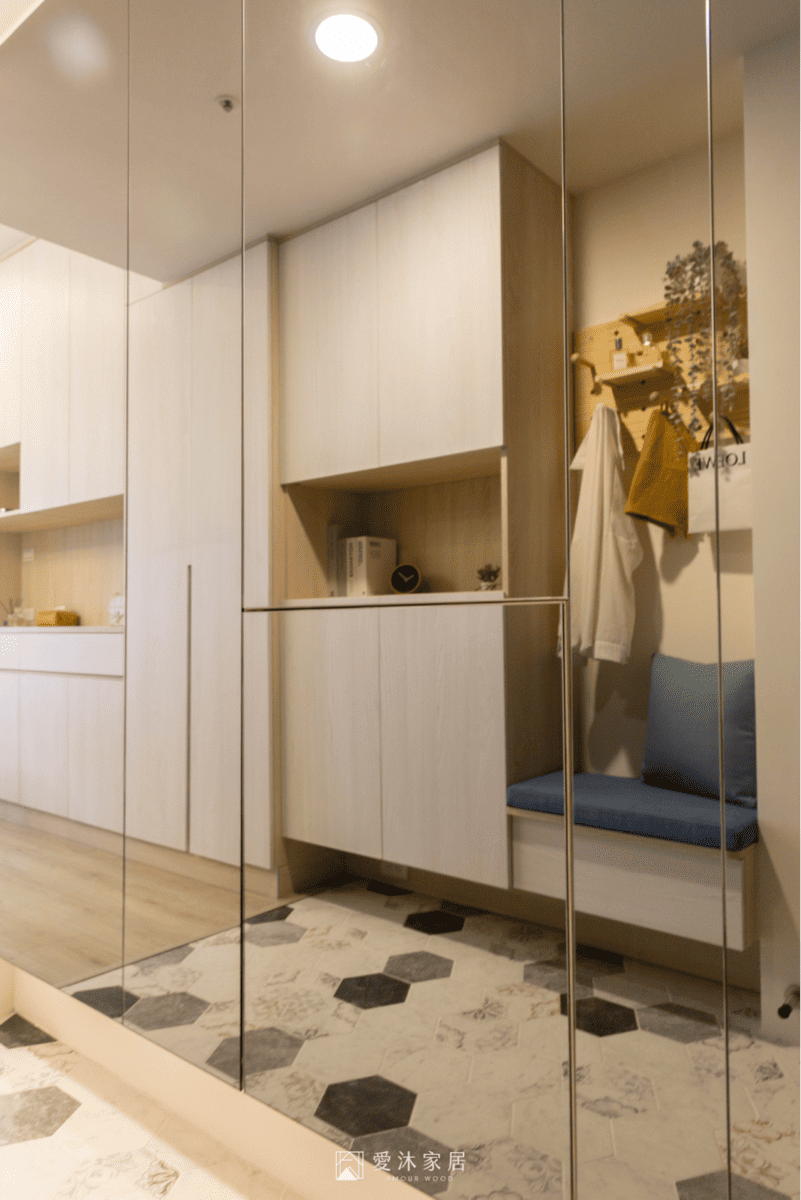 玄關鏡子設計範例