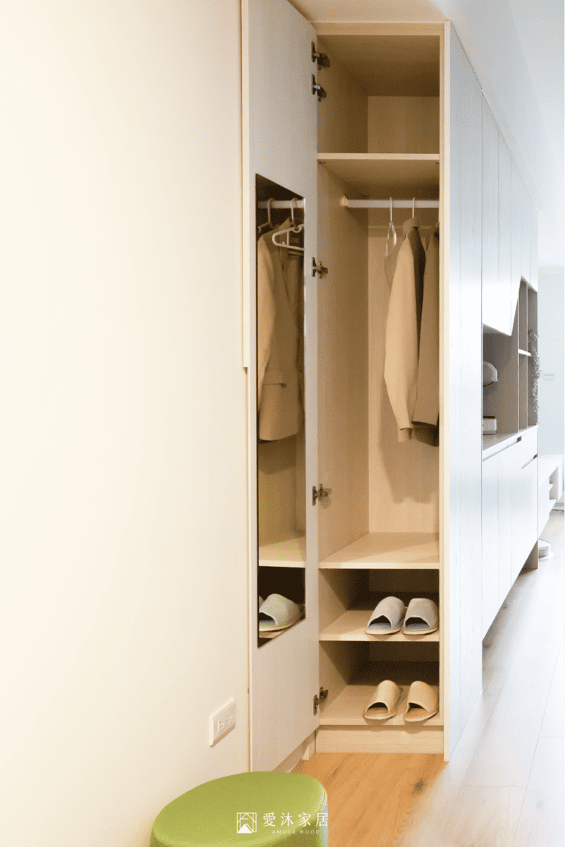 玄關衣帽櫃設計範例