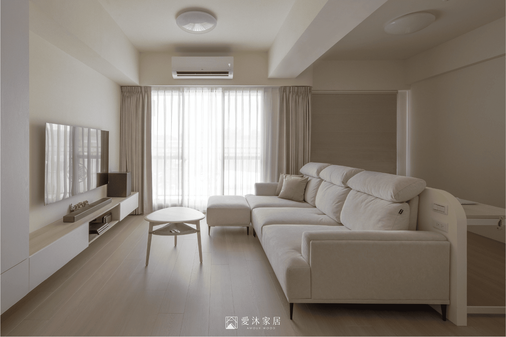 吊隱式冷氣案例:淺韻.夕日