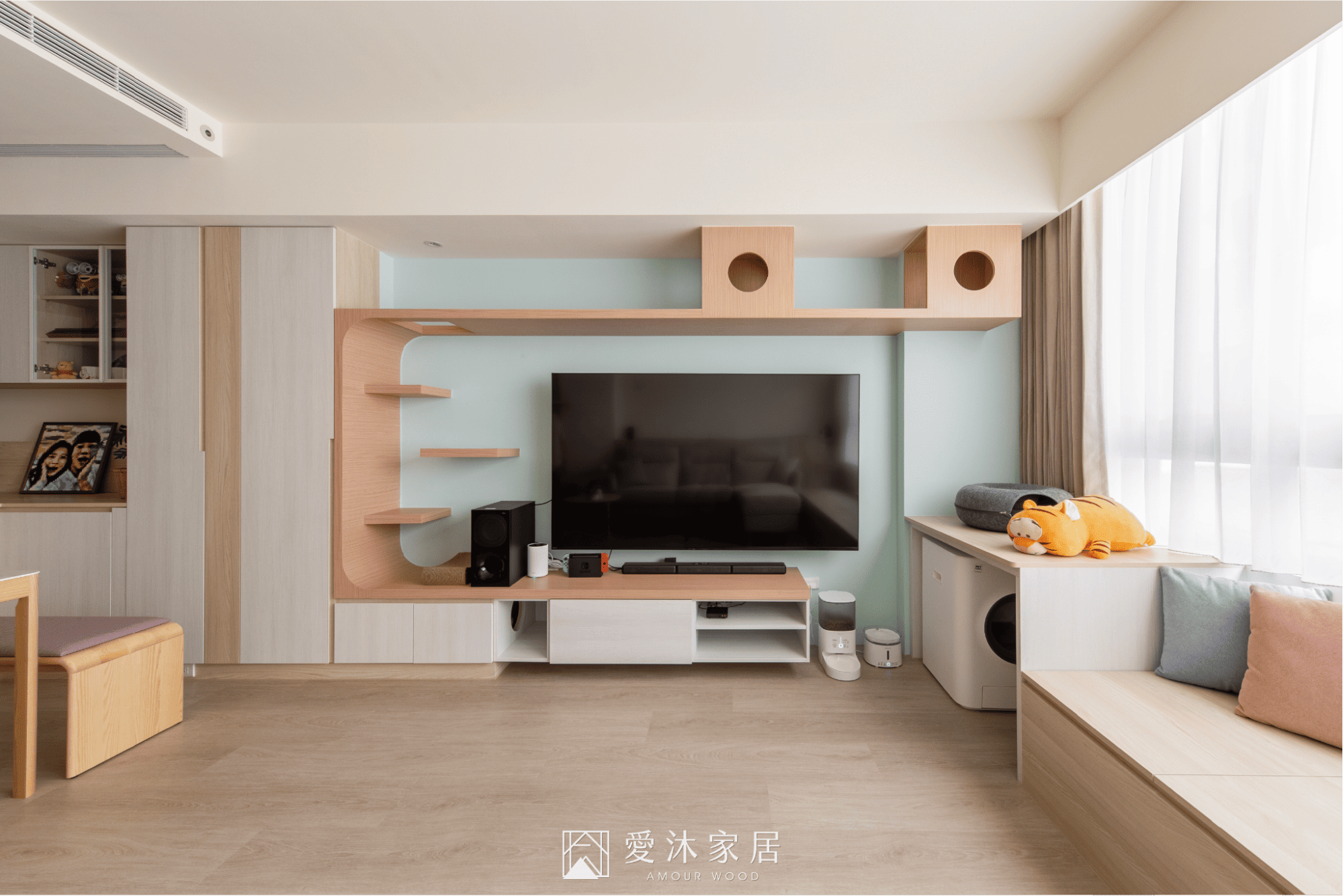 吊隱式冷氣案例:與喵星人的薄荷星球-3