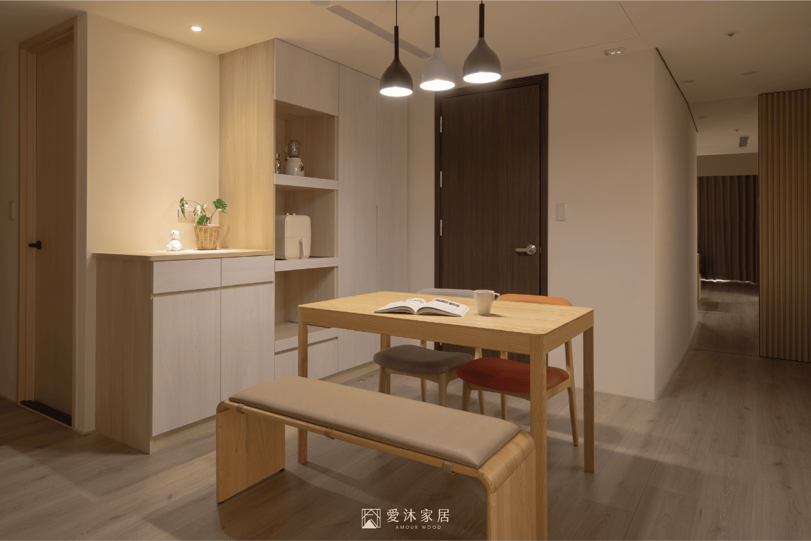 吊隱式冷氣案例:久釀.微光-3