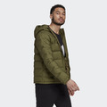 零碼出清(男)【愛迪達ADIDAS】HELIONIC 修身防風防潑水連帽羽絨外套-松綠 GU3954_3 零碼出清(男)【愛迪達ADIDAS】HELIONIC 修身防風防潑水連帽羽絨外套-松綠 GU3954_3