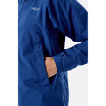 *過季出清*(女)【RAB】Downpour Eco Waterproof 輕量防風防水連帽外套 -青藍 RQWG83UM_2 *過季出清*(女)【RAB】Downpour Eco Waterproof 輕量防風防水連帽外套 -青藍 RQWG83UM_2