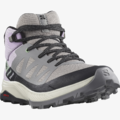 *出清特惠*(女)【SALOMON】OUTRISE MID GTX GORE-TEX 中筒登山鞋-灰粉 L47160600_3 *出清特惠*(女)【SALOMON】OUTRISE MID GTX GORE-TEX 中筒登山鞋-灰粉 L47160600_3