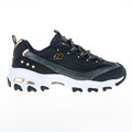 過季出清 (女)【斯克威爾SKECHERS】 D'Lites 復古休閒鞋/老爹鞋 -黑金 149267BKGD 過季出清 (女)【斯克威爾SKECHERS】 D'Lites 復古休閒鞋/老爹鞋 -黑金 149267BKGD