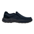 過季出清 (男)【斯克威爾SKECHERS】ARCH FIT MOTLEY 套入式休閒樂福鞋/懶人鞋- 海軍藍 204415NVY 過季出清 (男)【斯克威爾SKECHERS】ARCH FIT MOTLEY 套入式休閒樂福鞋/懶人鞋- 海軍藍 204415NVY