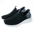 *出清特價*(女)【斯克威爾SKECHERS】ULTRA FLEX 3.0 瞬穿休閒鞋 -黑灰 149712BKLD_4 *出清特價*(女)【斯克威爾SKECHERS】ULTRA FLEX 3.0 瞬穿休閒鞋 -黑灰 149712BKLD_4