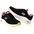 *出清特價*(女)【斯克威爾SKECHERS】ARCH FIT 寬楦運動休閒鞋 -黑粉紅 149722WBKMT_1 *出清特價*(女)【斯克威爾SKECHERS】ARCH FIT 寬楦運動休閒鞋 -黑粉紅 149722WBKMT_1
