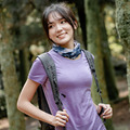 (女)【icebreaker】Sphere II Cool-Lite 圓領短袖上衣-GT150-黑橘 IB0A56D3-001_4 (女)【icebreaker】Sphere II Cool-Lite 圓領短袖上衣-GT150-黑橘 IB0A56D3-001_4
