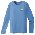 (女)【mont-bell】Wickron Long Sleeve T 長袖上衣-藍 1114662BL_1 (女)【mont-bell】Wickron Long Sleeve T 長袖上衣-藍 1114662BL_1