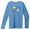 (女)【mont-bell】Wickron Long Sleeve T 長袖上衣-藍 1114662BL (女)【mont-bell】Wickron Long Sleeve T 長袖上衣-藍 1114662BL