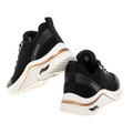 (女)【斯克威爾SKECHERS】ARCH FIT S-MILES系列 健走鞋 黑 155567BLK_4 (女)【斯克威爾SKECHERS】ARCH FIT S-MILES系列 健走鞋 黑 155567BLK_4