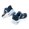 (女)【斯克威爾SKECHERS】瞬穿舒適科技 ARCH FIT 健走鞋 海軍藍 149568NVMT_5 (女)【斯克威爾SKECHERS】瞬穿舒適科技 ARCH FIT 健走鞋 海軍藍 149568NVMT_5