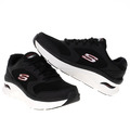 過季出清 (男)【斯克威爾SKECHERS】ARCH FIT D’LUX 休閒運動鞋 黑紅 232501BKRD_4 過季出清 (男)【斯克威爾SKECHERS】ARCH FIT D’LUX 休閒運動鞋 黑紅 232501BKRD_4