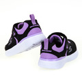 過季出清 (童)【斯克威爾SKECHERS】GORUN 400 V2-女童運動鞋-黑紫 302537LBKLV_5 過季出清 (童)【斯克威爾SKECHERS】GORUN 400 V2-女童運動鞋-黑紫 302537LBKLV_5