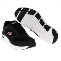 過季出清 (男)【斯克威爾SKECHERS】ARCH FIT D’LUX 休閒運動鞋 黑紅 232501BKRD_5 過季出清 (男)【斯克威爾SKECHERS】ARCH FIT D’LUX 休閒運動鞋 黑紅 232501BKRD_5