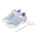 *過季出清*(童)【斯克威爾SKECHERS】女童系列燈鞋 PRINCESS WISHES-淡紫/多彩 302686LLVMT_4 *過季出清*(童)【斯克威爾SKECHERS】女童系列燈鞋 PRINCESS WISHES-淡紫/多彩 302686LLVMT_4