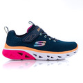 過季出清 (童)【斯克威爾SKECHERS】GLIDE-STEP SPORTY 兒童運動鞋 丈青/桃紅 302472LNVPK 過季出清 (童)【斯克威爾SKECHERS】GLIDE-STEP SPORTY 兒童運動鞋 丈青/桃紅 302472LNVPK