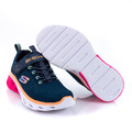 過季出清 (童)【斯克威爾SKECHERS】GLIDE-STEP SPORTY 兒童運動鞋 丈青/桃紅 302472LNVPK_4 過季出清 (童)【斯克威爾SKECHERS】GLIDE-STEP SPORTY 兒童運動鞋 丈青/桃紅 302472LNVPK_4