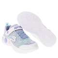 *過季出清*(童)【斯克威爾SKECHERS】女童系列燈鞋 PRINCESS WISHES-淡紫/多彩 302686LLVMT_7 *過季出清*(童)【斯克威爾SKECHERS】女童系列燈鞋 PRINCESS WISHES-淡紫/多彩 302686LLVMT_7