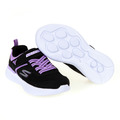 過季出清 (童)【斯克威爾SKECHERS】GORUN 400 V2-女童運動鞋-黑紫 302537LBKLV_1 過季出清 (童)【斯克威爾SKECHERS】GORUN 400 V2-女童運動鞋-黑紫 302537LBKLV_1