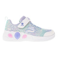 *過季出清*(童)【斯克威爾SKECHERS】女童系列燈鞋 PRINCESS WISHES-淡紫/多彩 302686LLVMT *過季出清*(童)【斯克威爾SKECHERS】女童系列燈鞋 PRINCESS WISHES-淡紫/多彩 302686LLVMT