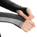 (女)【icebreaker】ZoneKnit 網眼透氣保暖圓領長袖上衣-BF200 灰黑 IB0A56HD-585_5 (女)【icebreaker】ZoneKnit 網眼透氣保暖圓領長袖上衣-BF200 灰黑 IB0A56HD-585_5
