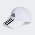 【愛迪達ADIDAS】3-STRIPES COTTON TWILL 棒球帽/老帽 -白 II3509_1 【愛迪達ADIDAS】3-STRIPES COTTON TWILL 棒球帽/老帽 -白 II3509_1