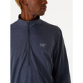 (男)【始祖鳥Arc'teryx】CORMAC ZIP NECK LS 拉鍊長袖排汗衫-黑藍 L07808400_2 (男)【始祖鳥Arc'teryx】CORMAC ZIP NECK LS 拉鍊長袖排汗衫-黑藍 L07808400_2