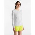 (女)【始祖鳥Arc'teryx】TAEMA CREW NECK SHIRT 圓領長袖排汗衫-淺淡灰 L08487800_1 (女)【始祖鳥Arc'teryx】TAEMA CREW NECK SHIRT 圓領長袖排汗衫-淺淡灰 L08487800_1
