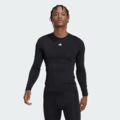 (男)【愛迪達ADIDAS】TECHFIT TRAINING 吸濕排汗長袖上衣-黑 HK2336_3 (男)【愛迪達ADIDAS】TECHFIT TRAINING 吸濕排汗長袖上衣-黑 HK2336_3