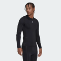 (男)【愛迪達ADIDAS】TECHFIT TRAINING 吸濕排汗長袖上衣-黑 HK2336_5 (男)【愛迪達ADIDAS】TECHFIT TRAINING 吸濕排汗長袖上衣-黑 HK2336_5