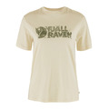 (女)【北極狐Fjallraven】Lush Logo T Shirt W 短袖T恤-粉筆白 14600165-113 (女)【北極狐Fjallraven】Lush Logo T Shirt W 短袖T恤-粉筆白 14600165-113