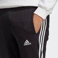 (男)【愛迪達ADIDAS】ESSENTIALS 單面汗布不束腳錐形三間長褲-黑色 IC0044_4 (男)【愛迪達ADIDAS】ESSENTIALS 單面汗布不束腳錐形三間長褲-黑色 IC0044_4