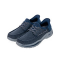 (男)【斯克威爾SKECHERS】ARCH FIT MOTLEY套入式馬克縫帆船鞋-藍 205203NVY_2 (男)【斯克威爾SKECHERS】ARCH FIT MOTLEY套入式馬克縫帆船鞋-藍 205203NVY_2