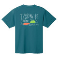【mont-bell】Wickron T Mountain Gear 中性短袖上衣-藍 1114716BGN 【mont-bell】Wickron T Mountain Gear 中性短袖上衣-藍 1114716BGN