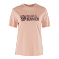 (女)【北極狐Fjallraven】Lush Logo T Shirt 短袖T恤-粉白玫瑰 14600165-302 (女)【北極狐Fjallraven】Lush Logo T Shirt 短袖T恤-粉白玫瑰 14600165-302