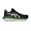 (男)【亞瑟士ASICS】GEL-NIMBUS 27 LUXE 白金系列緩衝慢跑鞋-黑銀色 1011C030-001 (男)【亞瑟士ASICS】GEL-NIMBUS 27 LUXE 白金系列緩衝慢跑鞋-黑銀色 1011C030-001