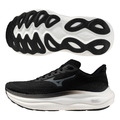 (女)【美津濃MIZUNO】WAVE SKY 9 超寬楦慢跑鞋-黑白 J1GD251222_1 (女)【美津濃MIZUNO】WAVE SKY 9 超寬楦慢跑鞋-黑白 J1GD251222_1