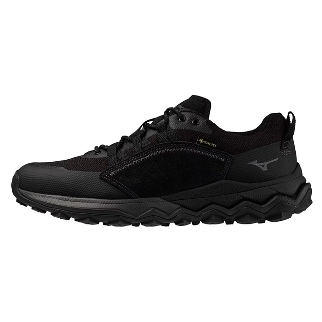 (男)【美津濃MIZUNO】WAVE GNU GTX 健走鞋-黑色 B1GA250209 (男)【美津濃MIZUNO】WAVE GNU GTX 健走鞋-黑色 B1GA250209