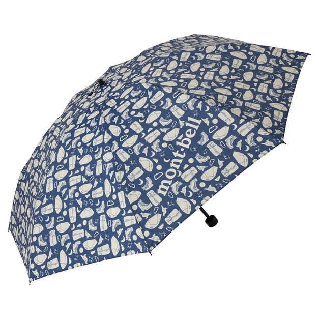 【mont-bell】PRINT TREKKING UMBRELLA 55雨傘-藍色/橘色 1128754#3/1128754#4 【mont-bell】PRINT TREKKING UMBRELLA 55雨傘-藍色/橘色 1128754#3/1128754#4