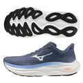 (男)【美津濃MIZUNO】WAVE SKY 9 寬楦慢跑鞋-灰藍色 J1GC250254_1 (男)【美津濃MIZUNO】WAVE SKY 9 寬楦慢跑鞋-灰藍色 J1GC250254_1
