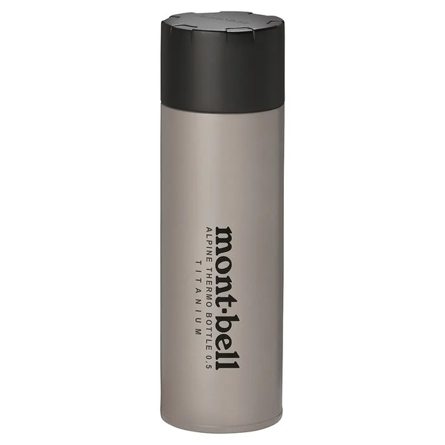 【mont-bell】Titanium Alpine Thermo Bottle 0.5L 鈦合金保溫瓶-1134164TITAN 【mont-bell】Titanium Alpine Thermo Bottle 0.5L 鈦合金保溫瓶-1134164TITAN