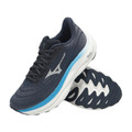 (男)【美津濃MIZUNO】WAVE SKY 9 寬楦慢跑鞋-丈青 J1GC250263_6 (男)【美津濃MIZUNO】WAVE SKY 9 寬楦慢跑鞋-丈青 J1GC250263_6