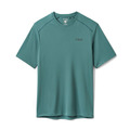 (男)【RAB】Force Tee 短袖防曬抗臭排汗衣-黑色/鼠尾草 RQCC24BLK/RQCC24SGE_1 (男)【RAB】Force Tee 短袖防曬抗臭排汗衣-黑色/鼠尾草 RQCC24BLK/RQCC24SGE_1