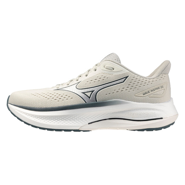 (男)【美津濃MIZUNO】WAVE INSPIRE 22 4E 支撐型超寬楦慢跑鞋-米灰色 J1GC264554 (男)【美津濃MIZUNO】WAVE INSPIRE 22 4E 支撐型超寬楦慢跑鞋-米灰色 J1GC264554