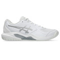 (女)【亞瑟士ASICS】GEL-DEDICATE 9 (D) 寬楦網球鞋匹克球鞋-白銀 1042A315-101 (女)【亞瑟士ASICS】GEL-DEDICATE 9 (D) 寬楦網球鞋匹克球鞋-白銀 1042A315-101