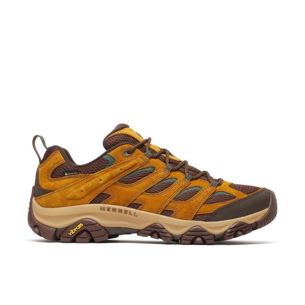 (男)【MERRELL】MOAB 3 GTX 防水登山健行鞋-橘棕色 ML00005399